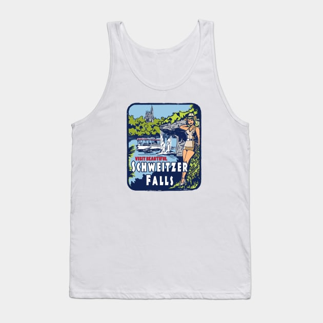 Vintage Schweitzer Pinup Tank Top by theSteele